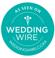 Find me on weddingwire.com badge